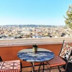 brown wooden round table with chairs